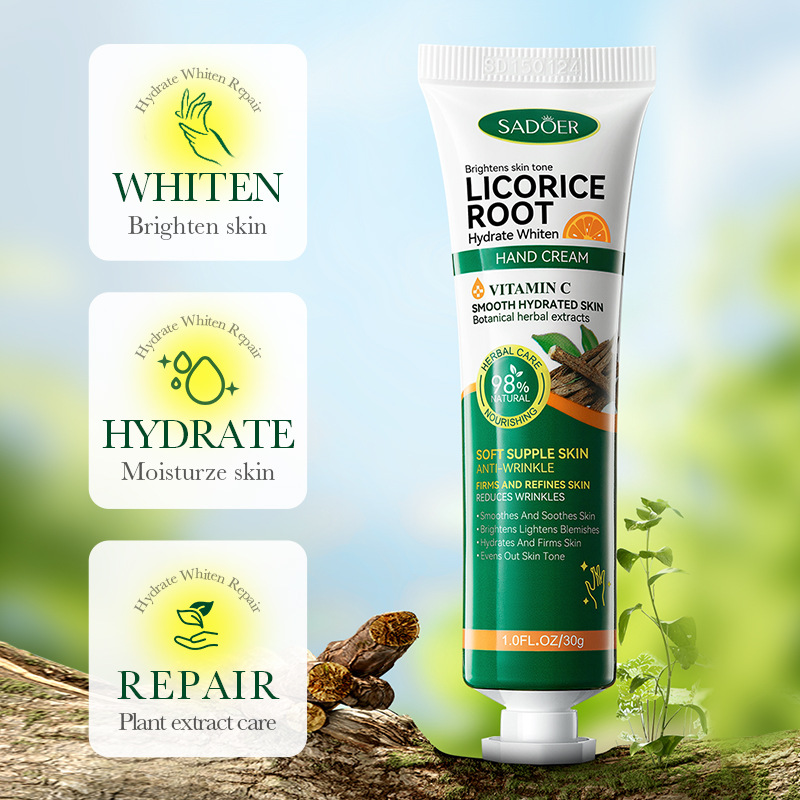 3/5 szt. SADOER Krem do rąk z  – Licorice Root Sticks recenzja i cena