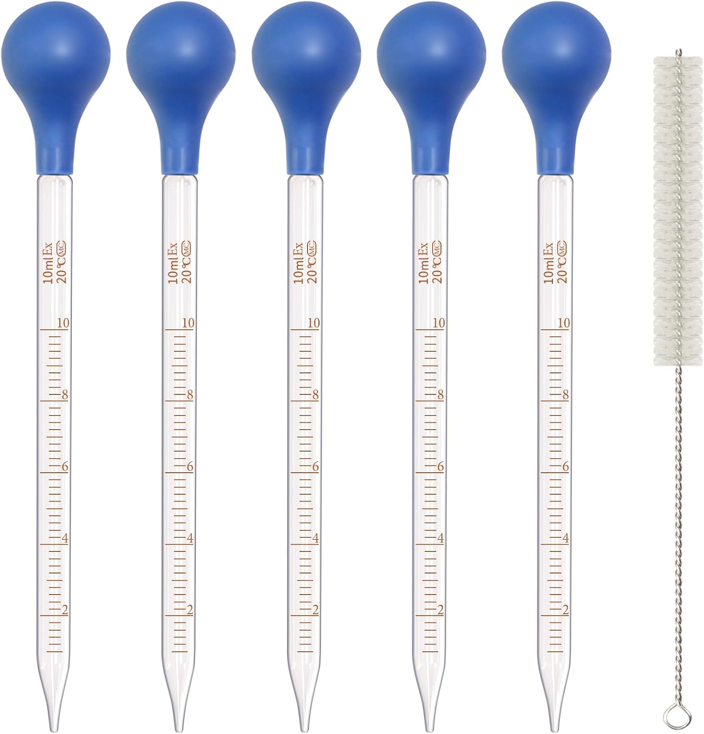 5 sztuk szklanych pipet z zakr – Essential Oils recenzja i cena