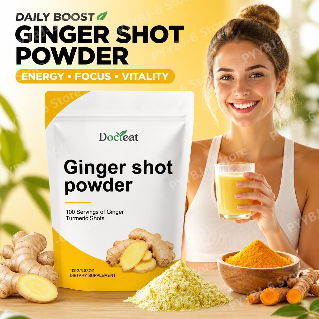 Docteat Ginger Shot Powder Wit – Ginger Tea recenzja i cena