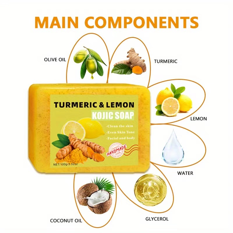 2 SZT. Mydło z kurkumą i kwase – Turmeric recenzja i cena